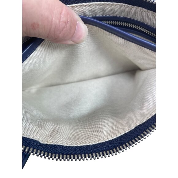 Radley London womans leather Navy Scottie Dog Logo Crossbody Med SKU 9552 - Picture 11 of 16